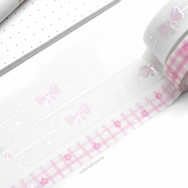 Blushing bows washi Vol.6