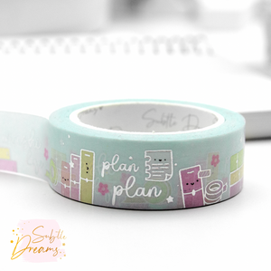 Plan, plan, planner stack washi Vol.1