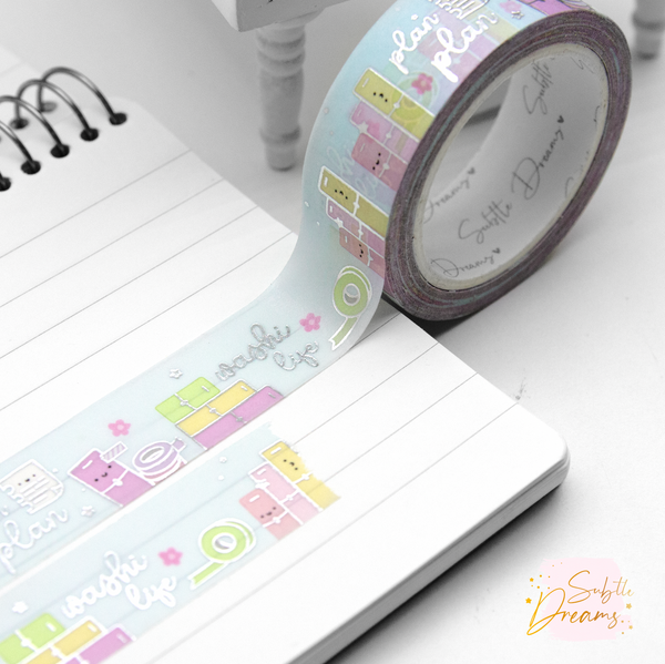 Plan, plan, planner stack washi Vol.1