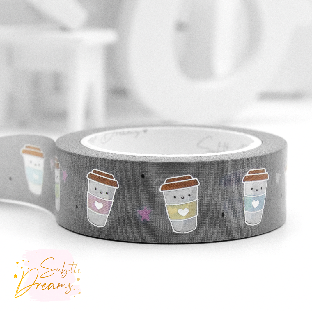 Coffer lovers, to-go cup washi Vol.2