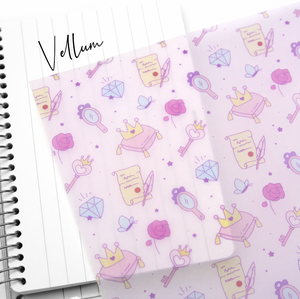 Enchanted castle vellum | LIMITED STOCK!