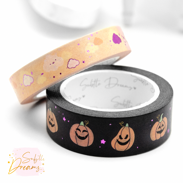 Jock-o-lantern washi