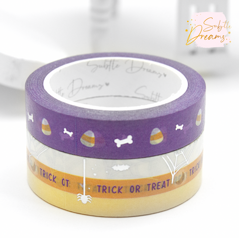 Trick or treat washi