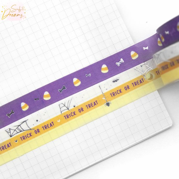 Trick or treat washi