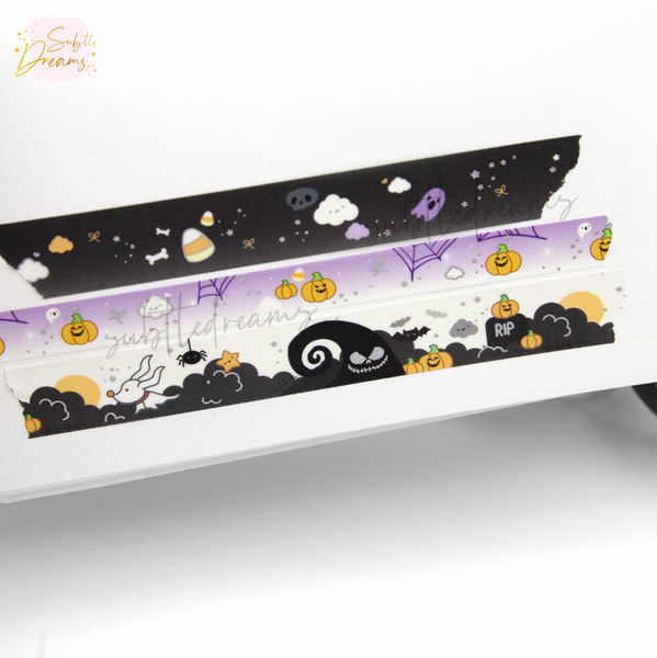 Nightmare before Christmas, cloud washi