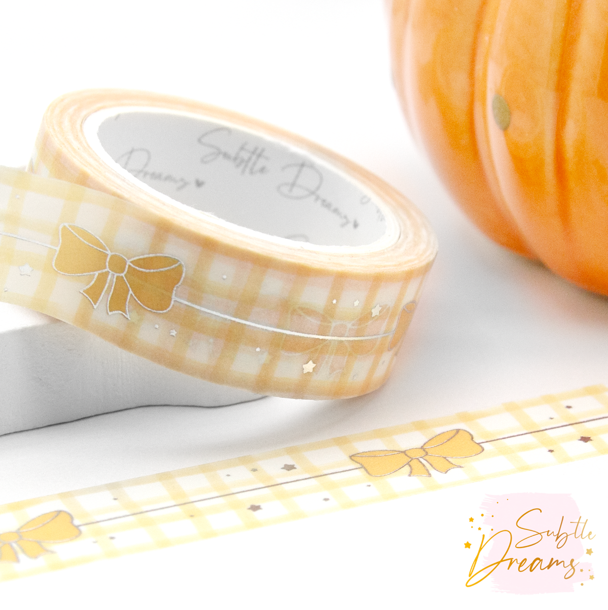 Just bows washi Vol.2, pumpkin