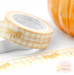 Just bows washi Vol.2, pumpkin