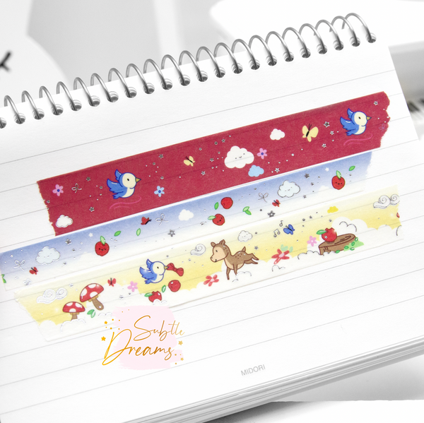 Fill the world with sunshine, princess cloud washi