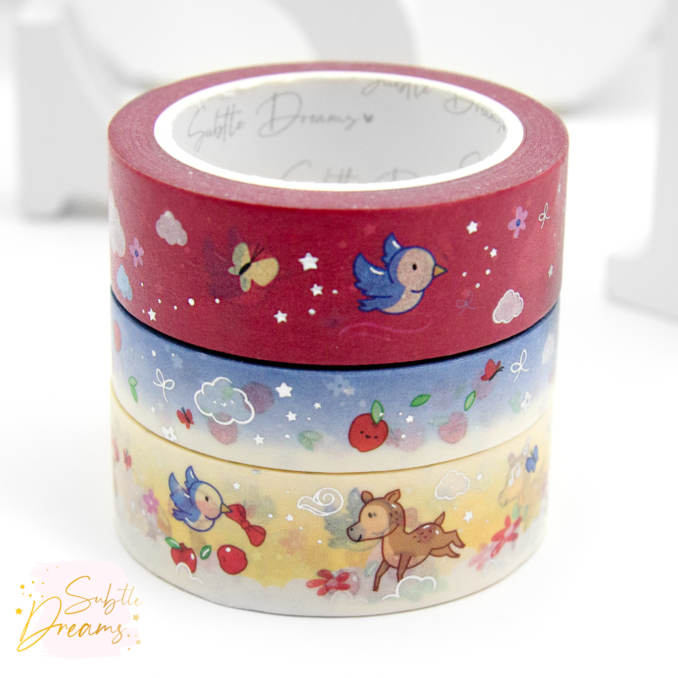 Fill the world with sunshine, princess cloud washi