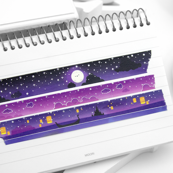 Live your dream, lantern washi