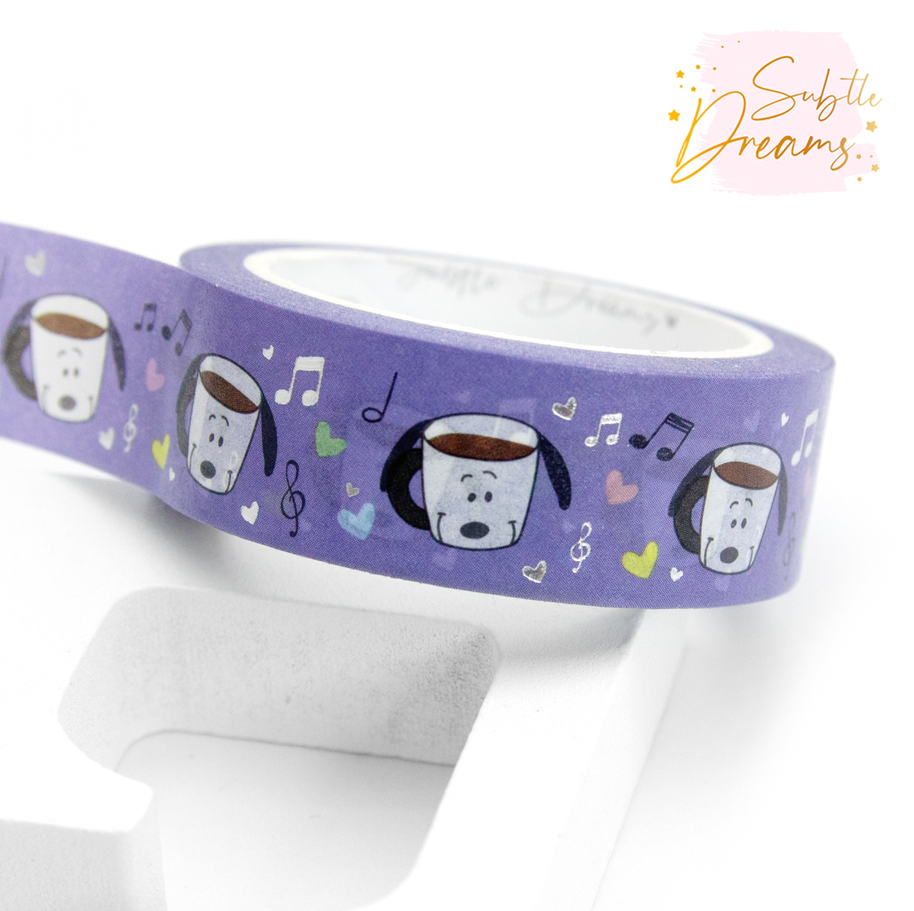 Snoopy cups washi, coffee, tea lovers