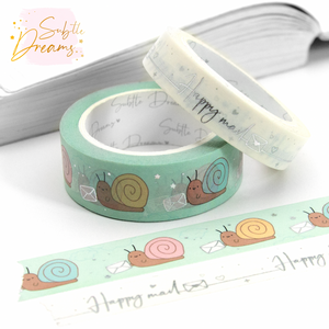 Snail mail washi tape