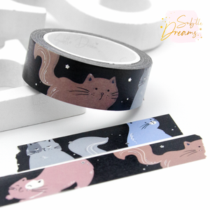 Grumpy cat washi, cat lady