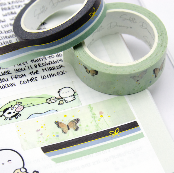 Spread your wings and fly, butterfly washi