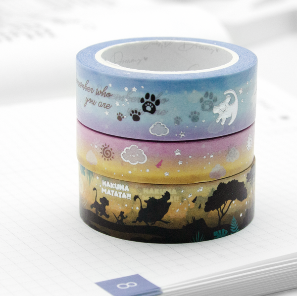 Hakuna Matata cloud washi