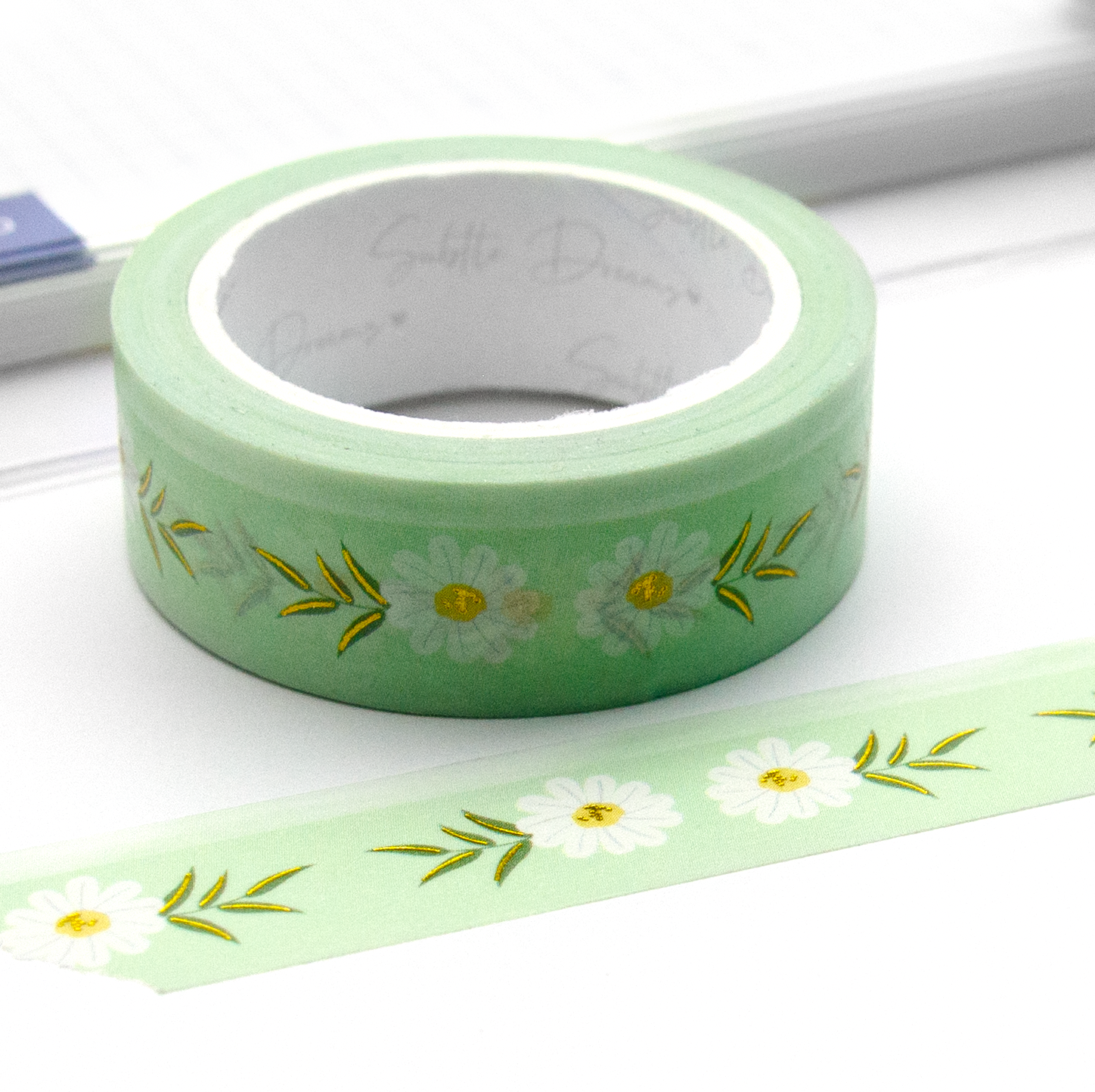 Fern touch washi