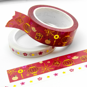 Lunar new year washi