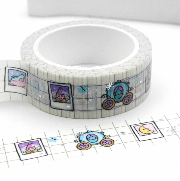 Magical moments- hand sketched polaroids washi