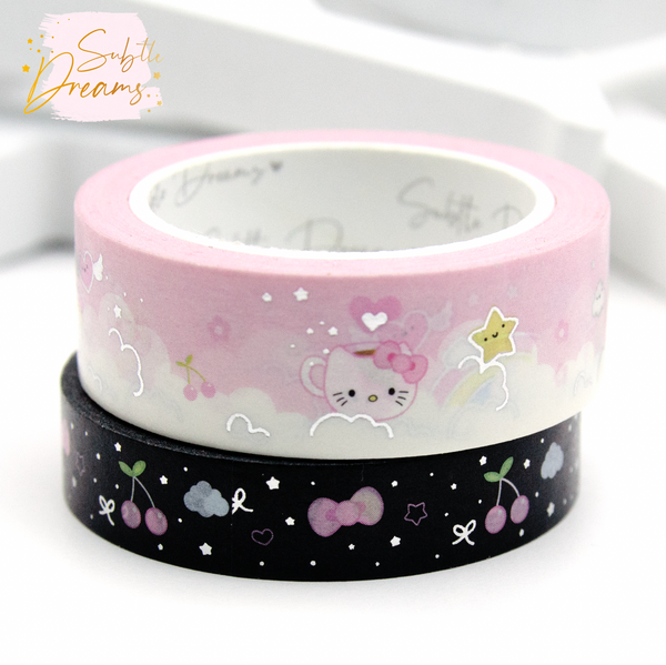 Kitty paradise washi