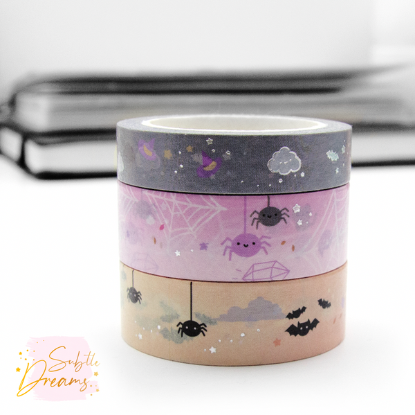 Tonight we fly Halloween washi set of 3- LOW STOCK!