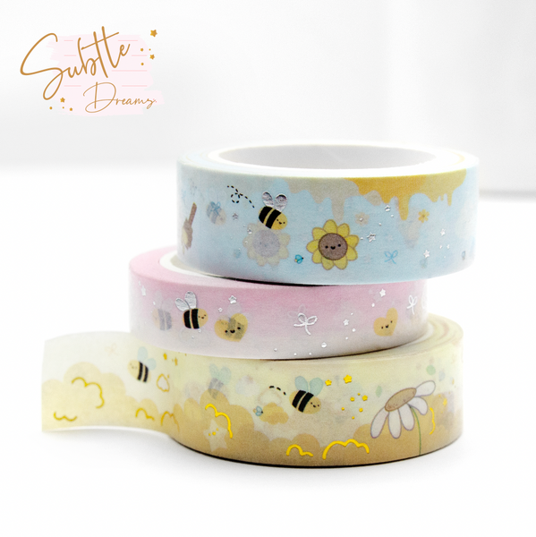 Just Bee yourself, honey bee washi