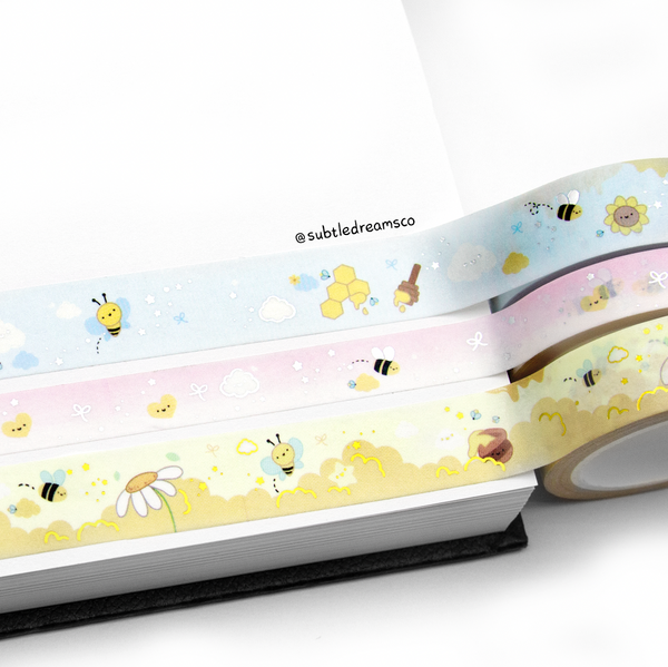 Just Bee yourself, honey bee washi- LOW STOCK!