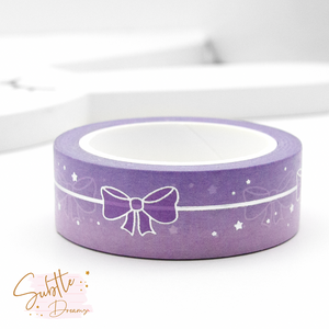 Just bows washi, lilac- Vol.1