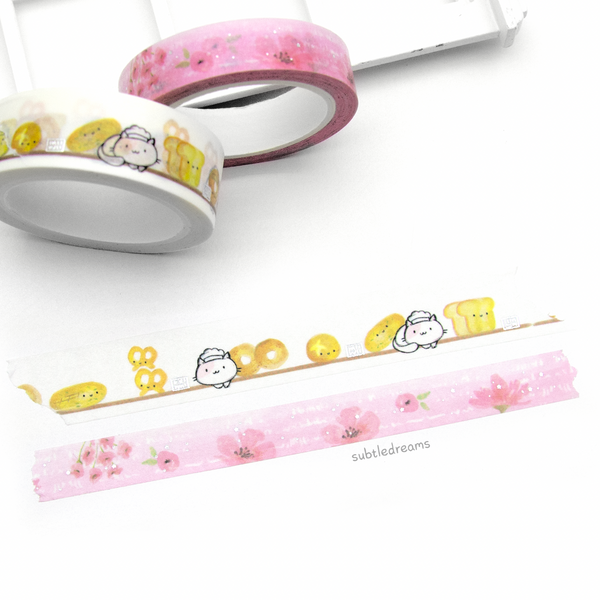 Watch me whip, hand painted washi set of 2 | LIMITED STOCK!