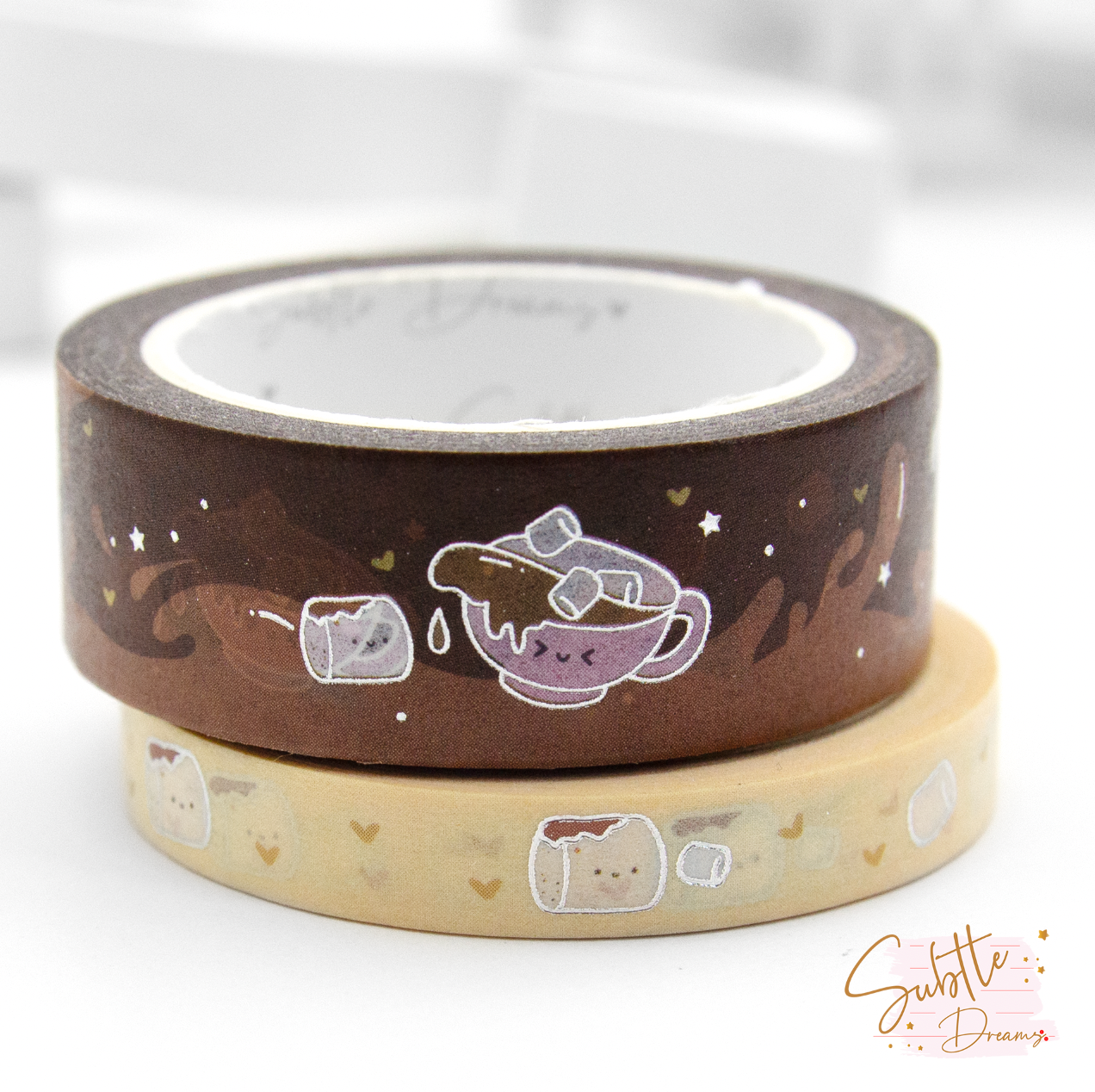 Hot cocoa and marshmallows washi | LIMITED STOCK!