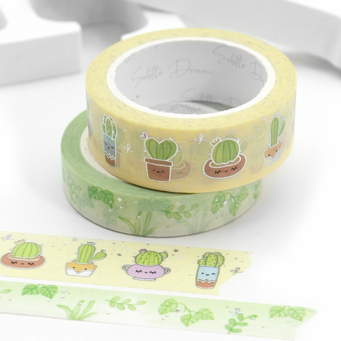 Tough, but beautiful- cactus washi