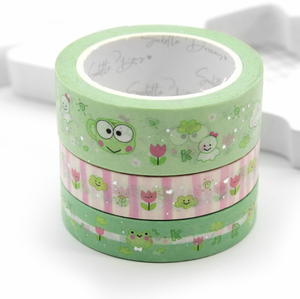 Kero-kero-kerropi frog washi