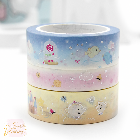 Baby seal black cloud washi – Subtle Dreams Co