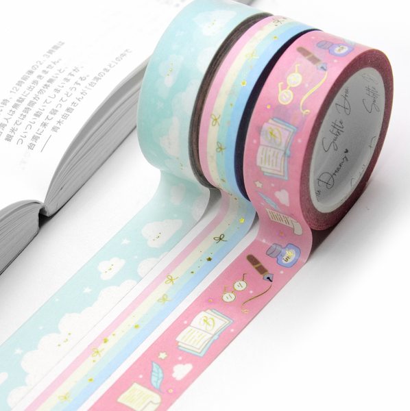 Journaling therapy rainbow washi