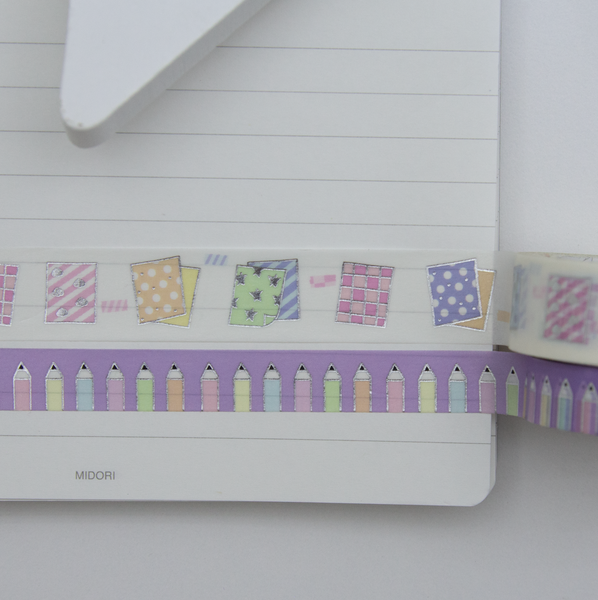 Scrapbooking paper pads washi