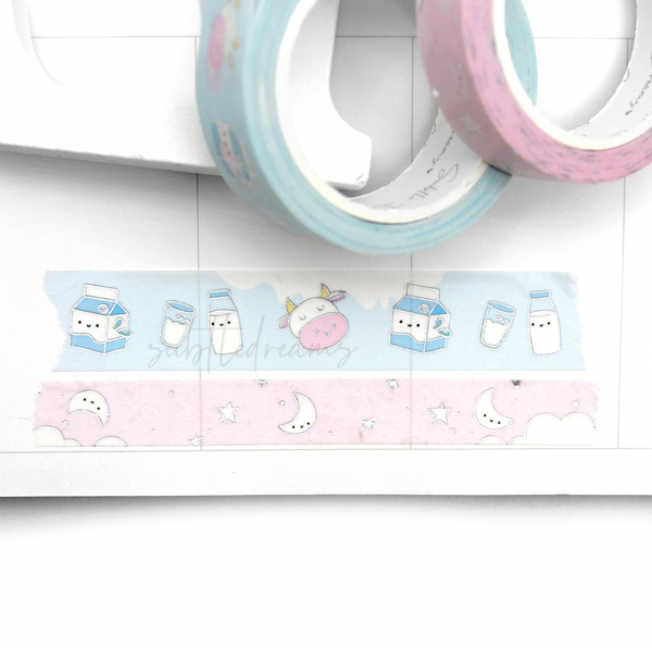 Milk and cows washi